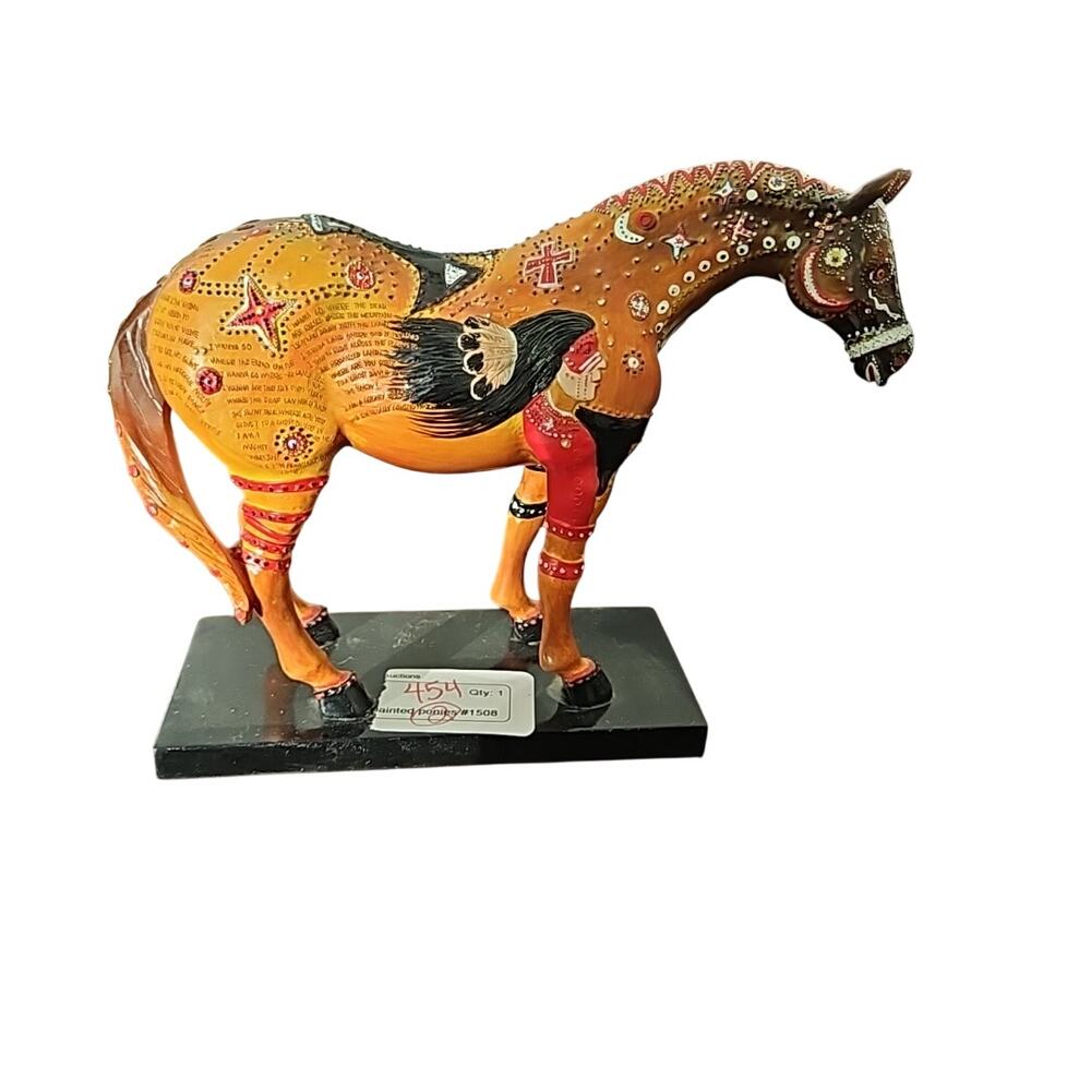 Trail of Painted Ponies, GHOST HORSE (1544) 1E/2,862 - 2004 Mohican Indian